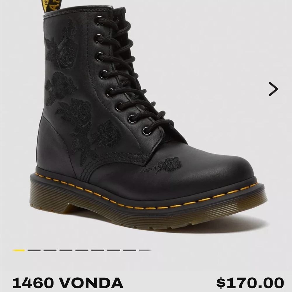 Dr. Martens Women's Black 1460 Vonda Boots